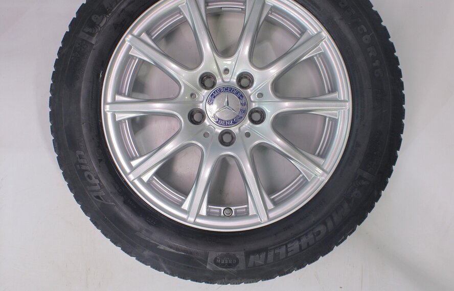 Mercedes Mercedes C-Klasse W205 S205 C205 16 inch velgen Michelin Winterbanden Origineel