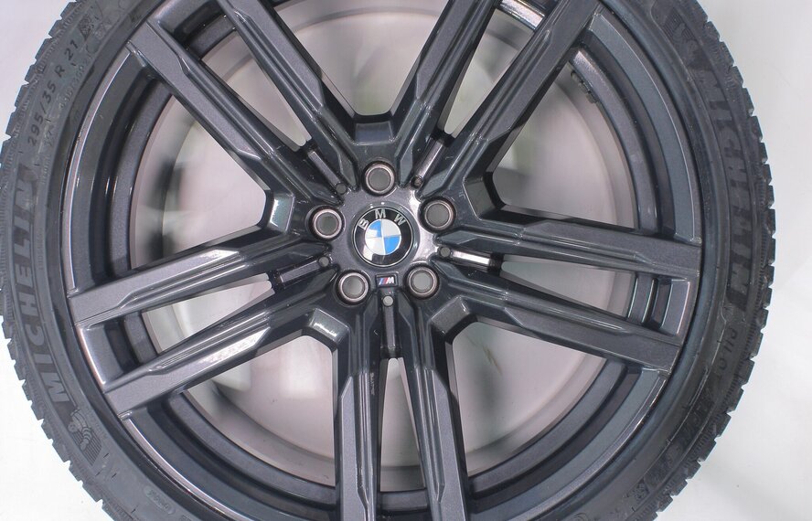 BMW BMW X5M F95 X6M F96 808M 21 inch velgen Michelin Winterbanden Nieuw Origineel