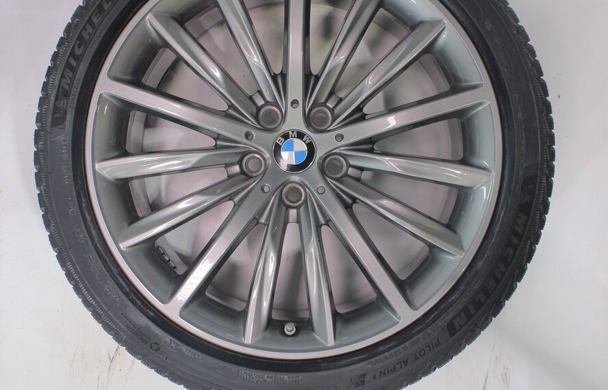 BMW BMW 5 serie G30 G31 8 serie G14 G15 G16 633 19 inch velgen Michelin Winterbanden Origineel