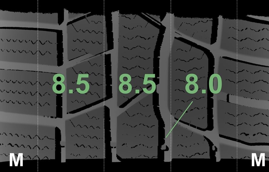 Mercedes Mercedes A B CLA Klasse W176 W117 W246 17 inch velgen Continental Winterbanden Origineel