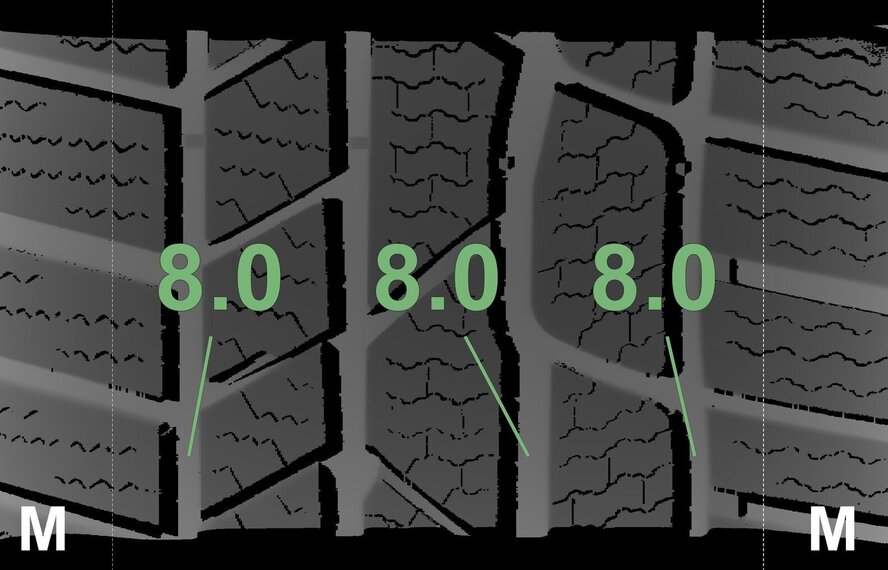 Mercedes Mercedes GLA X156 17 inch velgen Continental Winterbanden Origineel