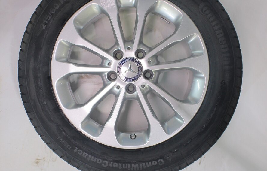 Mercedes Mercedes GLA X156 17 inch velgen Continental Winterbanden Origineel