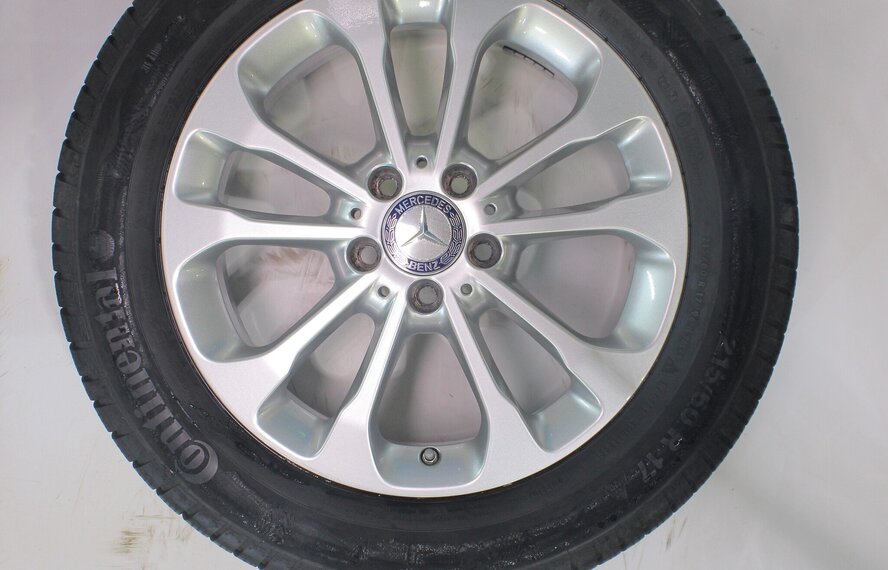 Mercedes Mercedes GLA X156 17 inch velgen Continental Winterbanden Origineel