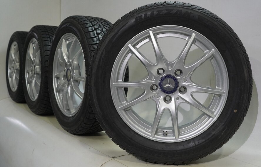Mercedes Mercedes A B CLA Klasse W176 W117 W246 16 inch velgen Bridgestone Winterbanden Origineel