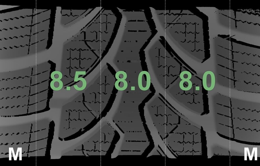 Mercedes Mercedes A B CLA Klasse W176 W117 W246 16 inch velgen Bridgestone Winterbanden Origineel