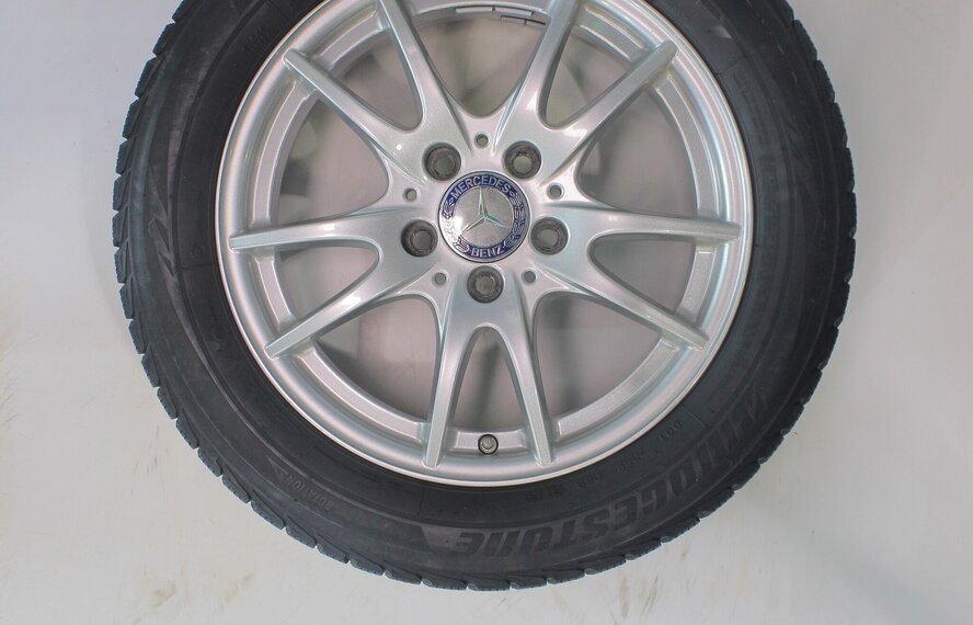 Mercedes Mercedes A B CLA Klasse W176 W117 W246 16 inch velgen Bridgestone Winterbanden Origineel