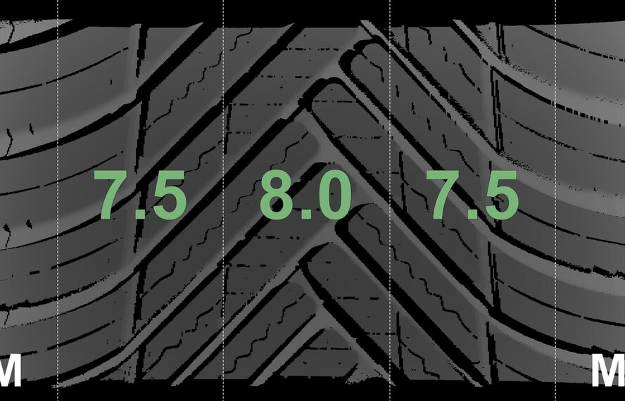 Mercedes Mercedes V-klasse W447 17 inch velgen Hankook All-Season (4 seizoenen) Nieuw Origineel