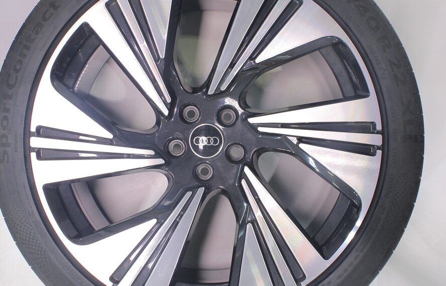 Audi Audi e-tron GE Q8 e-tron 22 inch velgen Continental Zomerbanden Nieuw Origineel