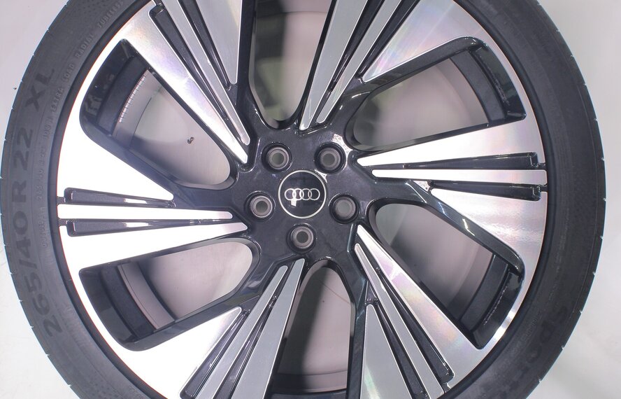 Audi Audi e-tron GE Q8 e-tron 22 inch velgen Continental Zomerbanden Nieuw Origineel