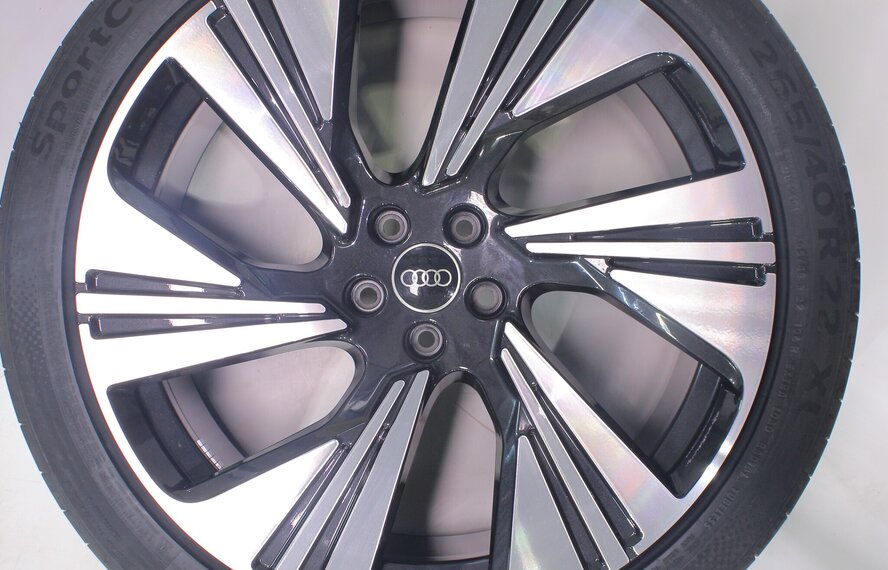 Audi Audi e-tron GE Q8 e-tron 22 inch velgen Continental Zomerbanden Nieuw Origineel