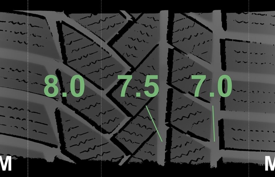 Mercedes Mercedes C-Klasse W205 S205 C205 17 inch velgen Continental Winterbanden Origineel