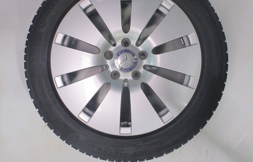 Mercedes Mercedes C-Klasse W205 S205 C205 17 inch velgen Continental Winterbanden Origineel