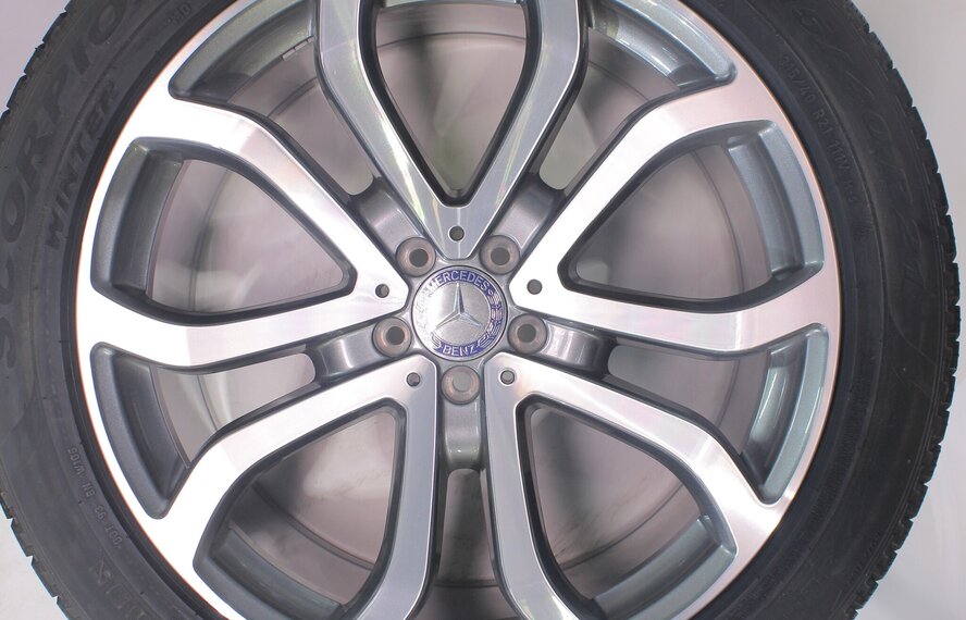 Mercedes Mercedes GLE W167 21 inch velgen Pirelli Winterbanden Nieuw Origineel