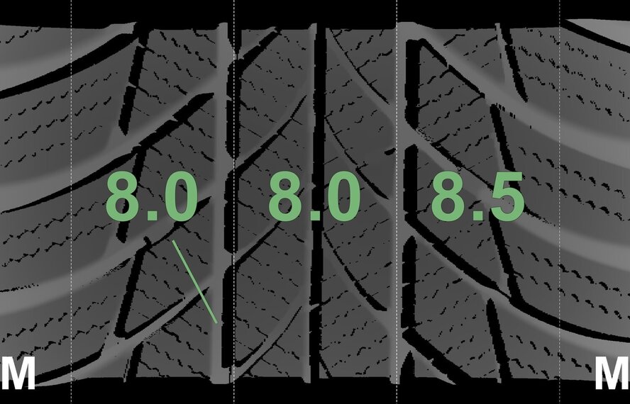 Audi Audi Q2 SQ2 81A 17 inch velgen Bridgestone Winterbanden Origineel