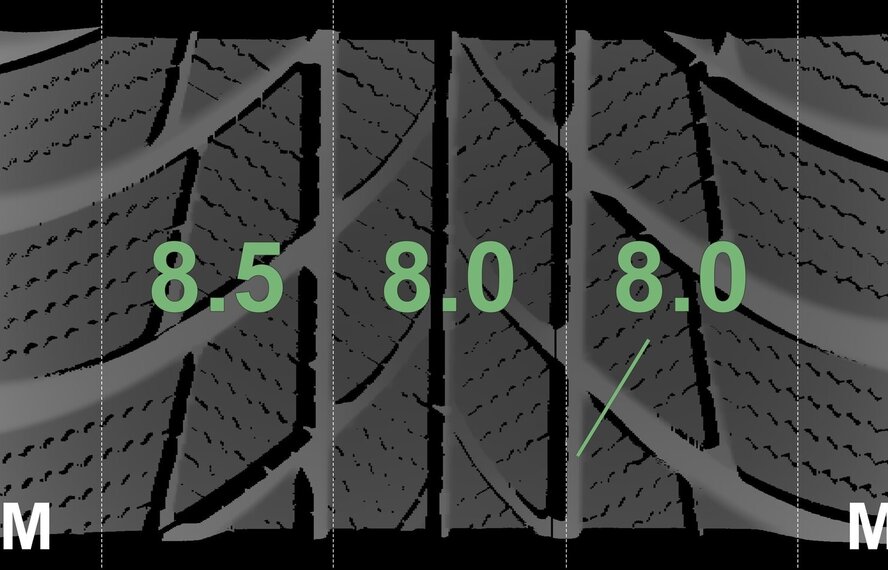 Audi Audi Q2 SQ2 81A 17 inch velgen Bridgestone Winterbanden Origineel