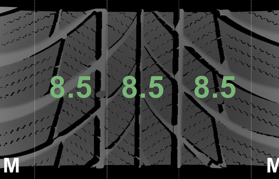 Audi Audi Q2 SQ2 81A 17 inch velgen Bridgestone Winterbanden Origineel