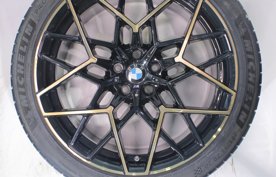 BMW BMW M8 F91 F92 F93 813M 20 inch velgen Michelin Zomerbanden Nieuw Origineel