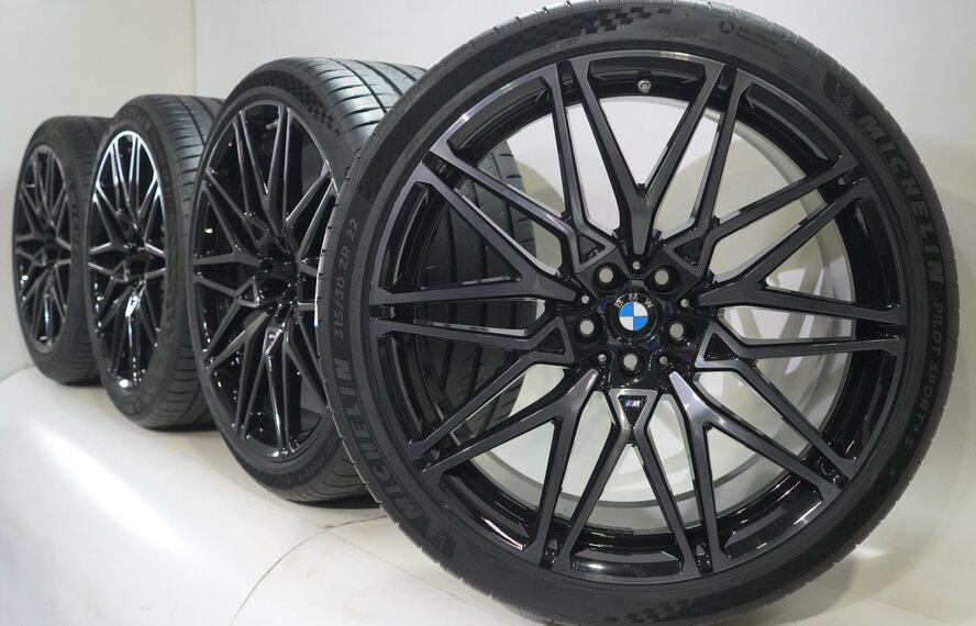 BMW BMW X5M F95 X6M F96 818M 21 & 22 inch velgen Michelin Zomerbanden Nieuw Origineel
