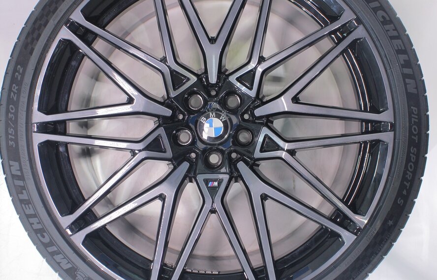 BMW BMW X5M F95 X6M F96 818M 21 & 22 inch velgen Michelin Zomerbanden Nieuw Origineel