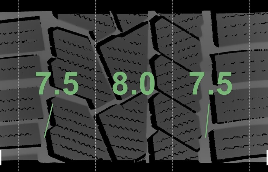 BMW BMW 5 serie i5 G60 G61 933 19 inch velgen Continental Winterbanden Origineel