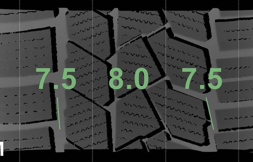 BMW BMW 5 serie i5 G60 G61 933 19 inch velgen Continental Winterbanden Origineel