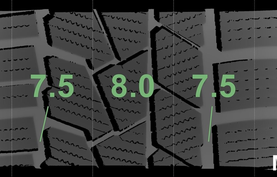 BMW BMW 5 serie i5 G60 G61 933 19 inch velgen Continental Winterbanden Origineel