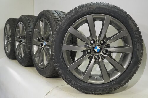 BMW BMW 5 6 serie F06 F10 F11 F12 F13 328 18 inch velgen Pirelli Runflat Winterbanden Nieuw Origineel