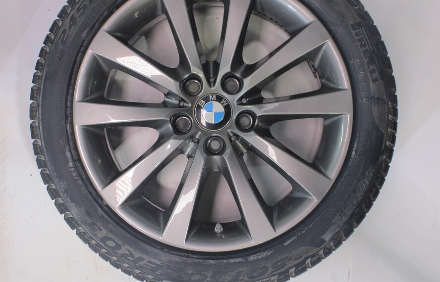 BMW BMW 5 6 serie F06 F10 F11 F12 F13 328 18 inch velgen Pirelli Runflat Winterbanden Nieuw Origineel