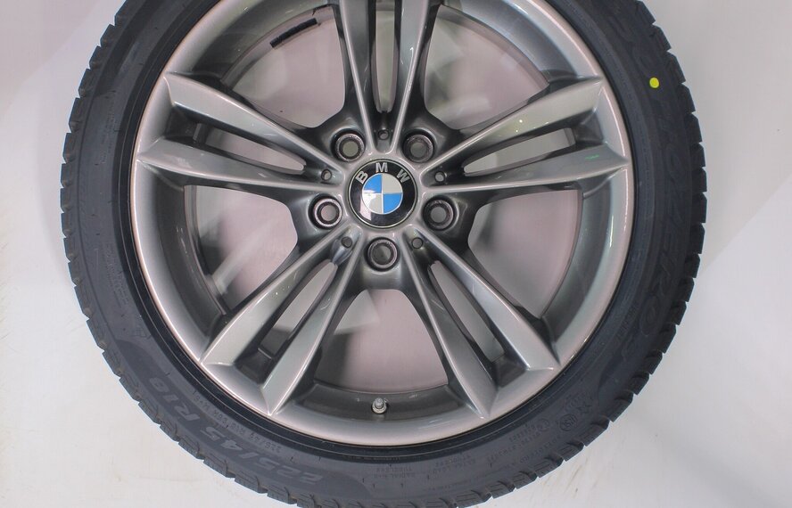 BMW BMW 3 4 serie F30 F31 F32 F33 F36 658 18 inch velgen Pirelli Runflat Winterbanden Nieuw Origineel