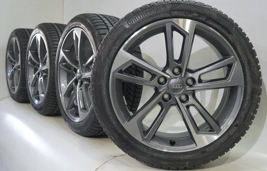 Audi Audi A4 S4 B9 8W 18 inch velgen Continental Winterbanden Nieuw Origineel