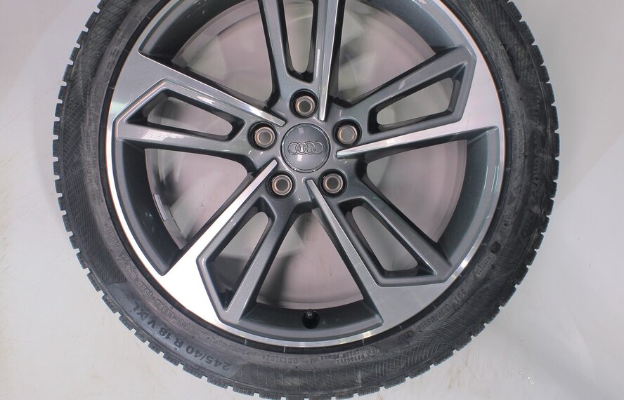 Audi Audi A4 S4 B9 8W 18 inch velgen Continental Winterbanden Nieuw Origineel