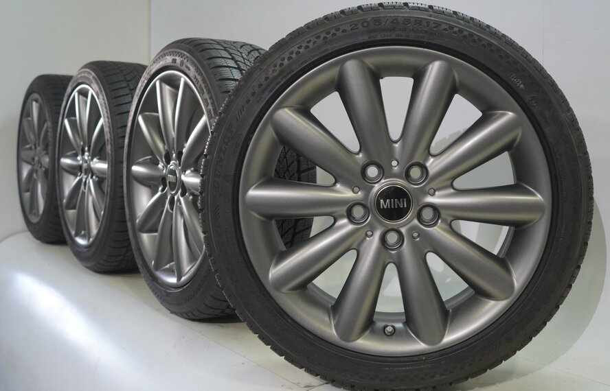 Mini Cooper / S / One / Cabrio F55 F56 F57 499 17 inch velgen Dunlop Runflat Winterbanden Origineel