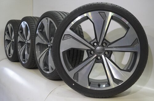 Audi A7 C8 vanaf 2018 21 inch velgen Bridgestone Zomerbanden Origineel