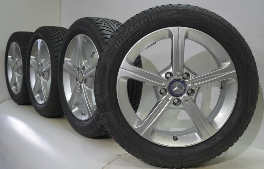 Mercedes Mercedes A B CLA Klasse W177 C118 W247 17 inch velgen Bridgestone Winterbanden Origineel