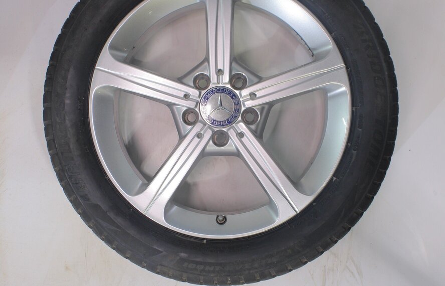 Mercedes Mercedes A B CLA Klasse W177 C118 W247 17 inch velgen Bridgestone Winterbanden Origineel