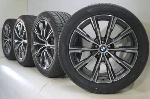 BMW BMW X5 G05 X6 G06 740M 20 inch velgen Pirelli Runflat Winterbanden Nieuw Origineel
