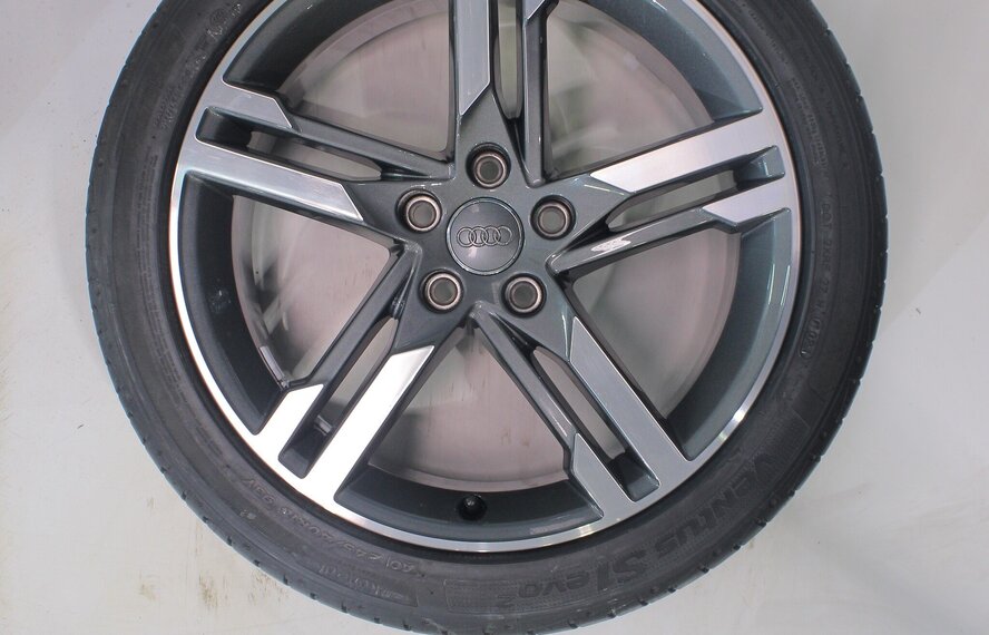 Audi Audi A4 S4 B9 8W 18 inch velgen Hankook Zomerbanden Nieuw Origineel