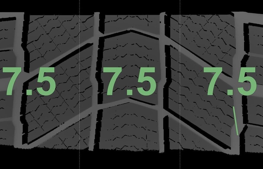 BMW BMW X5 G05 X6 G06 741M 21 inch velgen Continental Winterbanden Origineel