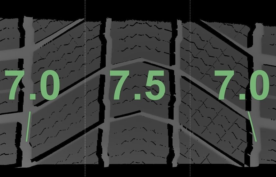 BMW BMW X5 G05 X6 G06 741M 21 inch velgen Continental Winterbanden Origineel