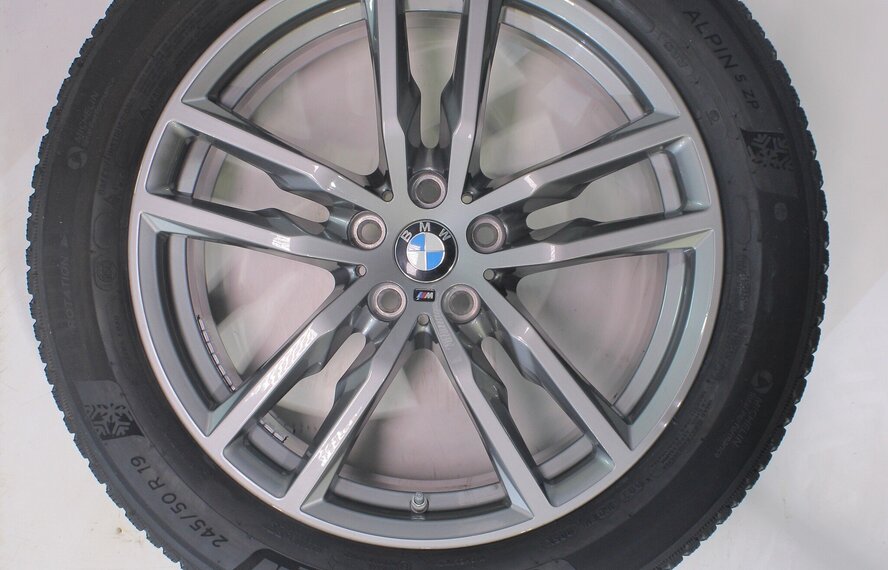 BMW BMW X3 X4 G01 G02 698M 19 inch velgen Michelin Runflat Winterbanden Origineel