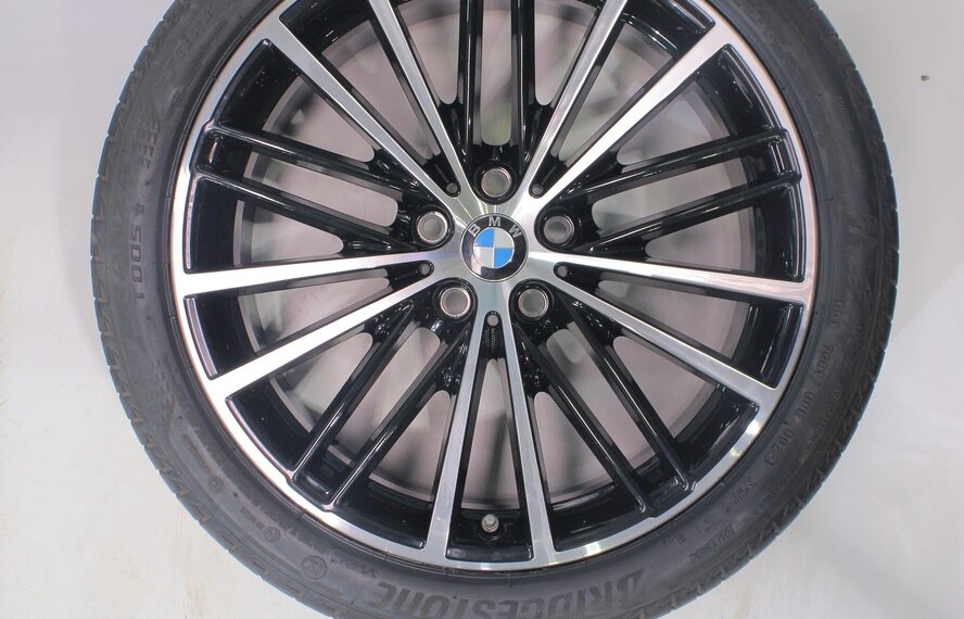 BMW BMW 5 serie G30 G31 8 serie G14 G15 G16 635 19 inch velgen Bridgestone Runflat Zomerbanden Nieuw Origineel
