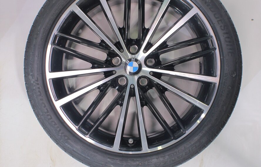 BMW BMW 5 serie G30 G31 8 serie G14 G15 G16 635 19 inch velgen Bridgestone Runflat Zomerbanden Nieuw Origineel