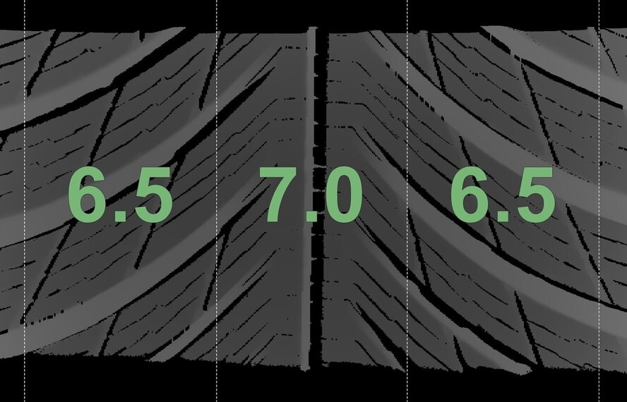 Audi Audi A6 A7 4K C8 19 inch velgen Michelin Winterbanden Origineel