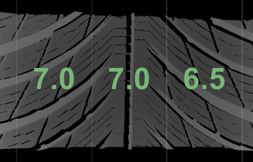 Audi Audi A6 A7 4K C8 19 inch velgen Michelin Winterbanden Origineel