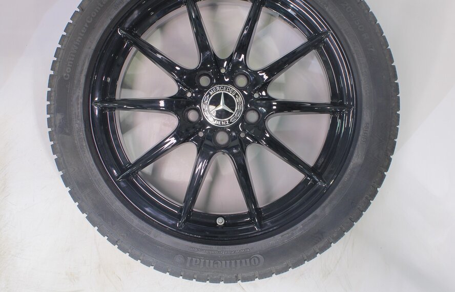 Mercedes Mercedes A B CLA Klasse W176 W117 W246 17 inch velgen Continental Winterbanden Origineel