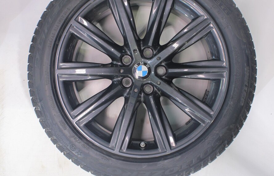 BMW BMW 5 serie G30 G31 8 serie G14 G15 G16 684 18 inch velgen Pirelli Runflat Winterbanden Nieuw Origineel