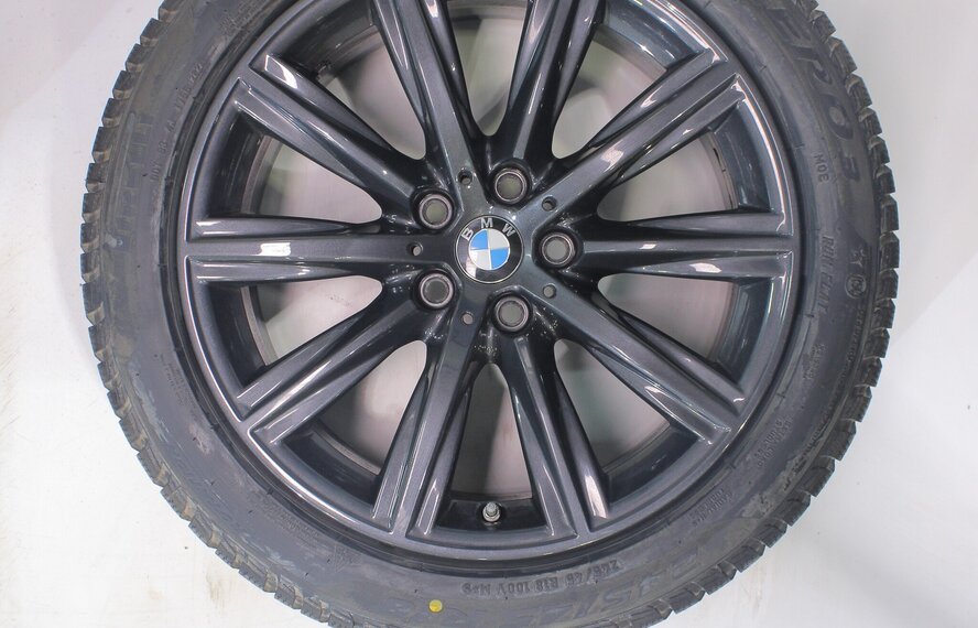 BMW BMW 5 serie G30 G31 8 serie G14 G15 G16 684 18 inch velgen Pirelli Runflat Winterbanden Nieuw Origineel