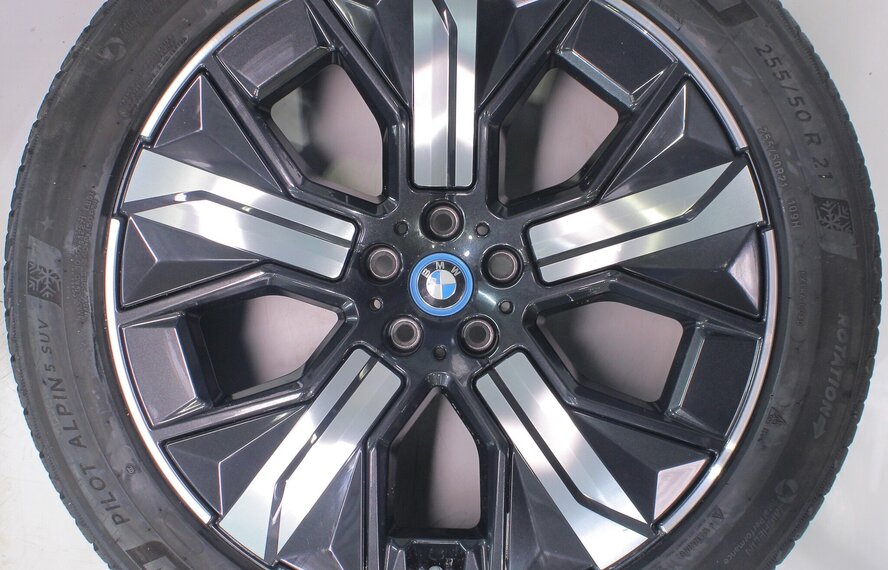 BMW BMW iX i20 1012 21 inch velgen Michelin Winterbanden Origineel