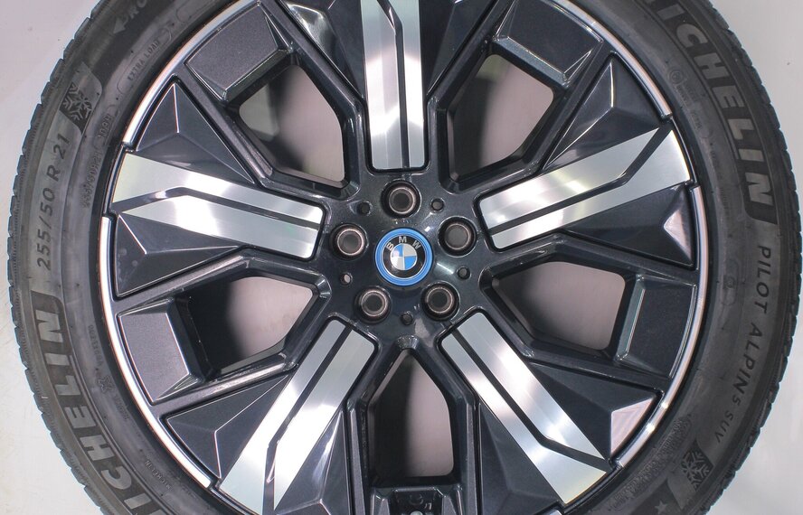 BMW BMW iX i20 1012 21 inch velgen Michelin Winterbanden Origineel