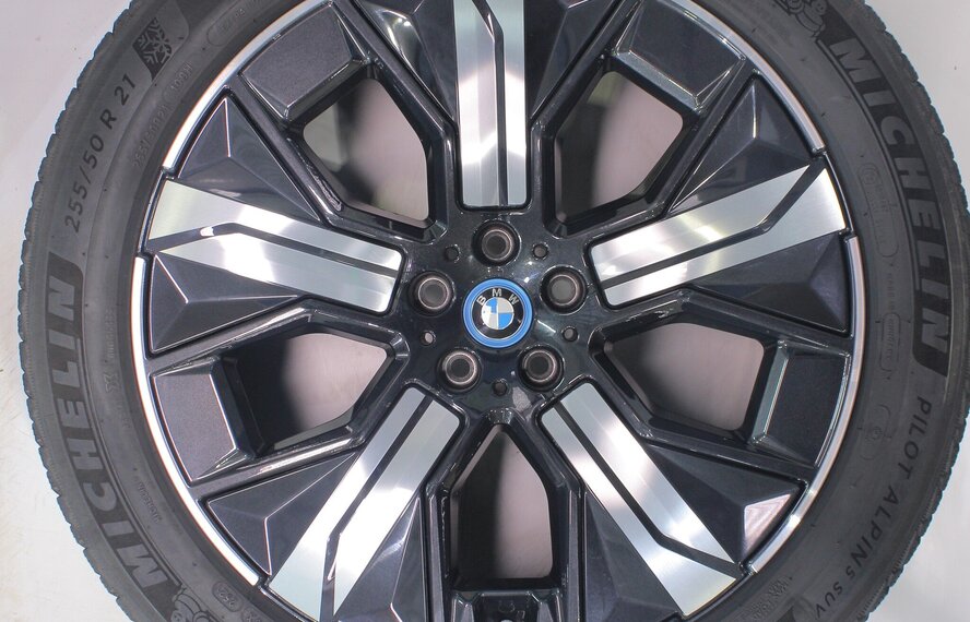 BMW BMW iX i20 1012 21 inch velgen Michelin Winterbanden Origineel